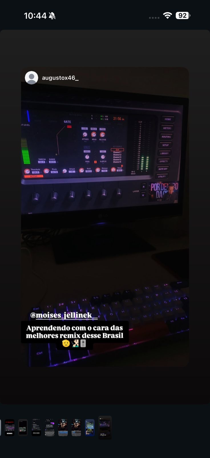 Relato de aluno